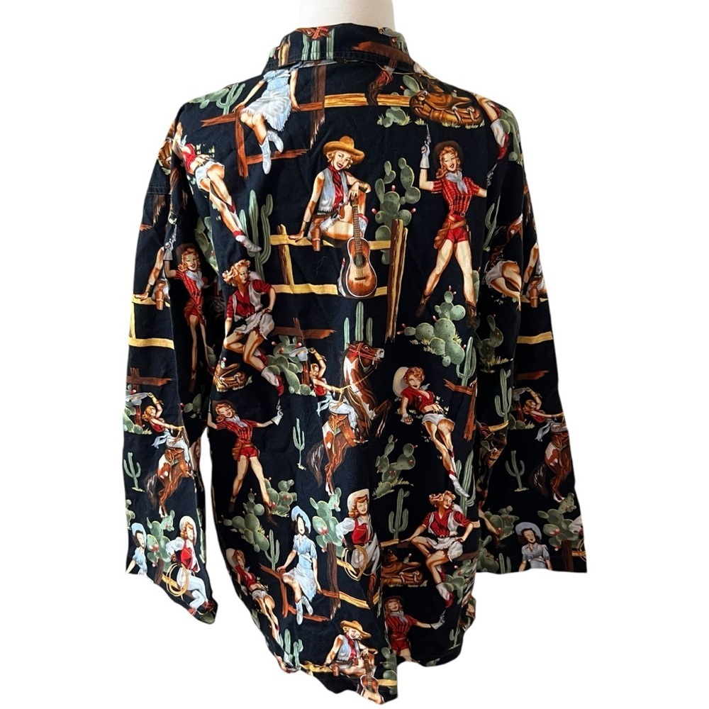 Vintage Cowgirls Night Shirt by Cowboy Pajamas - Picture 10 of 10